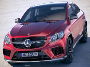 Mercedes-Benz GLE AMG Coupe 2018 Modelo 3D