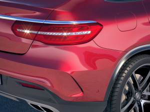 Mercedes-Benz GLE AMG Coupe 2018 Modelo 3D
