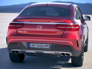 Mercedes-Benz GLE AMG Coupe 2018 Modelo 3D