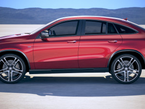 Mercedes-Benz GLE AMG Coupe 2018 Modelo 3D