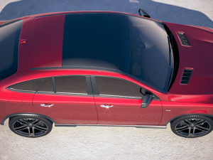 Mercedes-Benz GLE AMG Coupe 2018 Modelo 3D