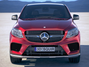 Mercedes-Benz GLE AMG Coupe 2018 Modelo 3D
