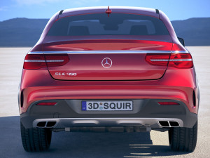 Mercedes-Benz GLE AMG Coupe 2018 Modelo 3D