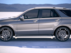 Mercedes-Benz GLE 43 AMG Wagon 2018 3D Model