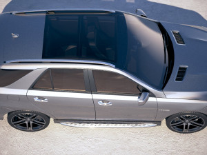 Mercedes-Benz GLE 43 AMG Wagon 2018 3D Model