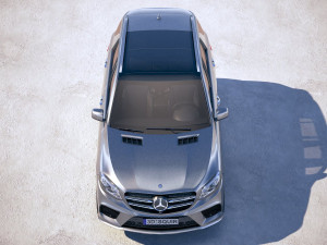 Mercedes-Benz GLE 43 AMG Wagon 2018 3D Model