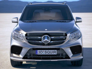 Mercedes-Benz GLE 43 AMG Wagon 2018 3D Model