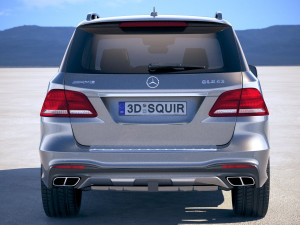 Mercedes-Benz GLE 43 AMG Wagon 2018 3D Model