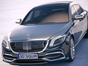 Mercedes-Benz Maybach 2019 Modello 3D