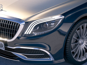 Mercedes-Benz Maybach 2019 Modello 3D