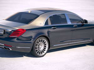 Mercedes-Benz Maybach 2019 Modello 3D