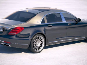 Mercedes-Benz Maybach 2019 3D Model