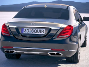 Mercedes-Benz Maybach 2019 3D Model