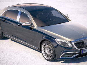 Mercedes-Benz Maybach 2019 Modello 3D