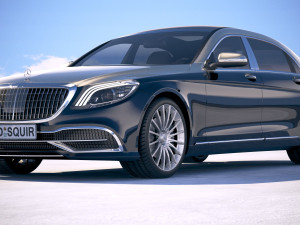 Mercedes-Benz Maybach 2019 Modello 3D