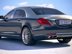 Mercedes-Benz Maybach 2019 Modello 3D