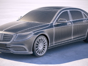Mercedes-Benz Maybach 2019 Modello 3D