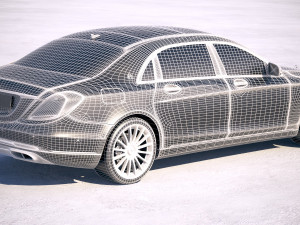 Mercedes-Benz Maybach 2019 Modello 3D