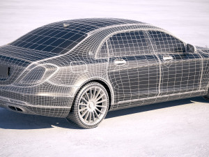 Mercedes-Benz Maybach 2019 Modello 3D