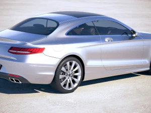 Mercedes-Benz Classe S Coup&eacute; 2019 Modello 3D