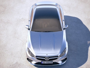 Mercedes-Benz S-class Coupe 2019 3Dモデル