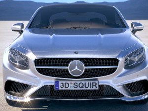 Mercedes-Benz S-class Coupe 2019 3Dモデル