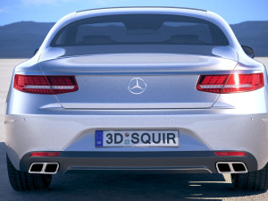 Mercedes-Benz S-class Coupe 2019 3Dモデル