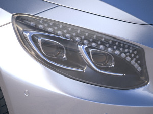 Mercedes-Benz S-class Coupe 2019 3Dモデル