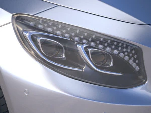 Mercedes-Benz Classe S Coup&eacute; 2019 Modello 3D