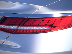 Mercedes-Benz S-class Coupe 2019 3Dモデル