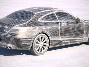 Mercedes-Benz Classe S Coup&eacute; 2019 Modello 3D