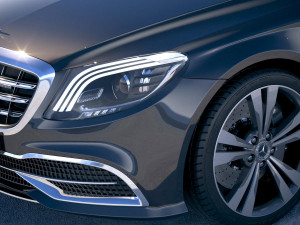 Mercedes-Benz S-class Maybach 2018 Model 3D