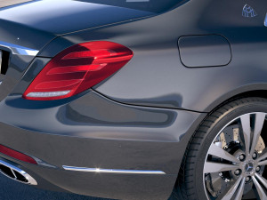 Mercedes-Benz S-class Maybach 2018 Model 3D