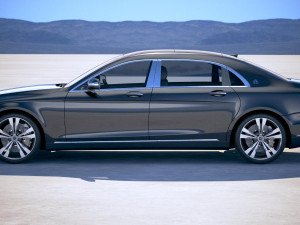 Mercedes-Benz S-class Maybach 2018 Model 3D