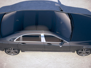 Mercedes-Benz S-class Maybach 2018 Model 3D