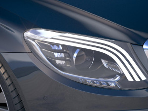 Mercedes-Benz S-class Maybach 2018 Model 3D