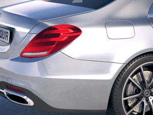 Mercedes-Benz S-class 2018 3D Model