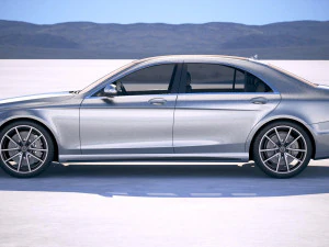 Mercedes-Benz S-class 2018 3D Model