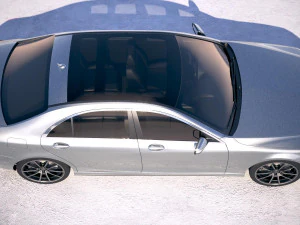 Mercedes-Benz S-class 2018 3D Model
