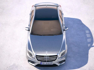 Mercedes-Benz S-class 2018 3D Model