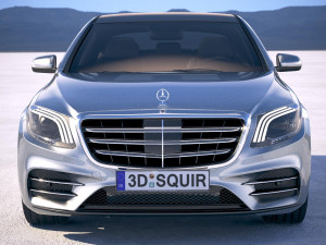 Mercedes-Benz S-class 2018 Modelo 3D