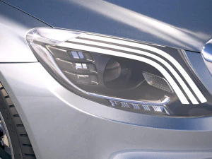 Mercedes-Benz S-class 2018 3D Model