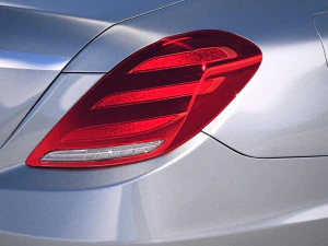 Mercedes-Benz S-class 2018 3D Model