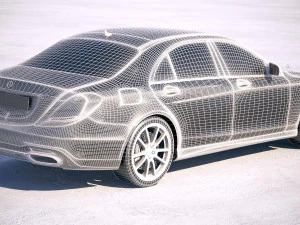 Mercedes-Benz S-class 2018 3D Model