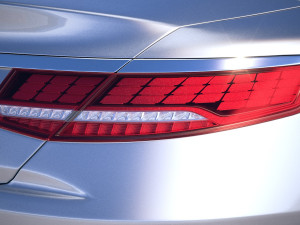 Mercedes-Benz S63 AMG Cabriolet 2018 3D Модель