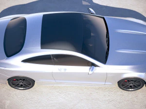 Mercedes-Benz S63 AMG Coupe 2018 3D Model