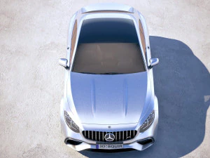 Mercedes-Benz S63 AMG Coupe 2018 3D Model