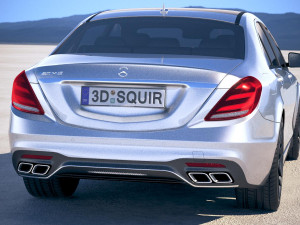 Mercedes-Benz S63 AMG 2018 3D Model