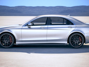 Mercedes-Benz S63 AMG 2018 3D Model