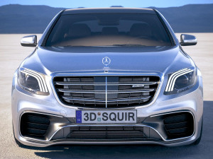 Mercedes-Benz S63 AMG 2018 3D Model